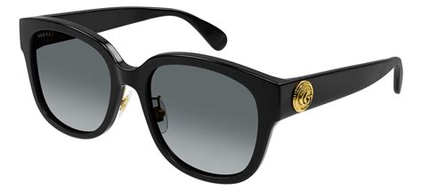 gucci gg1409sk|Gucci Women's Gg1409sk Black Round Sunglasses .